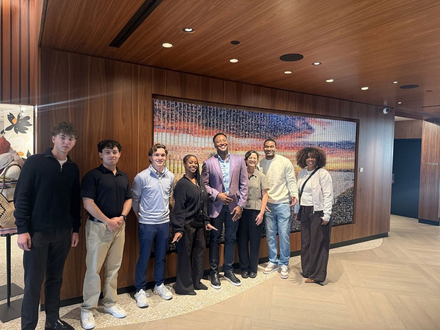 Fellows on a host organization visit